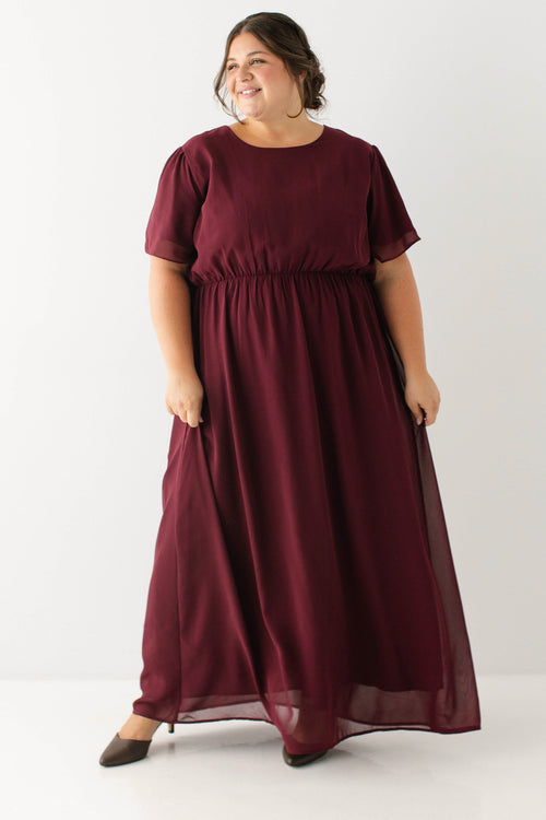 Naomi Chiffon Maxi Dress