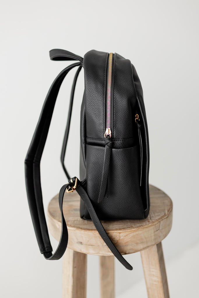 Vegan Leather Backpack